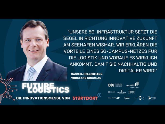 COCUS auf der FUTURE logistics Innovationsmesse von startport