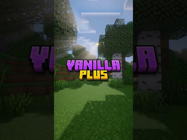 Vanilla Plus  Minecraft Java @minecraft #minecraft #minecraftshorts #minecraftshaders #alecstry