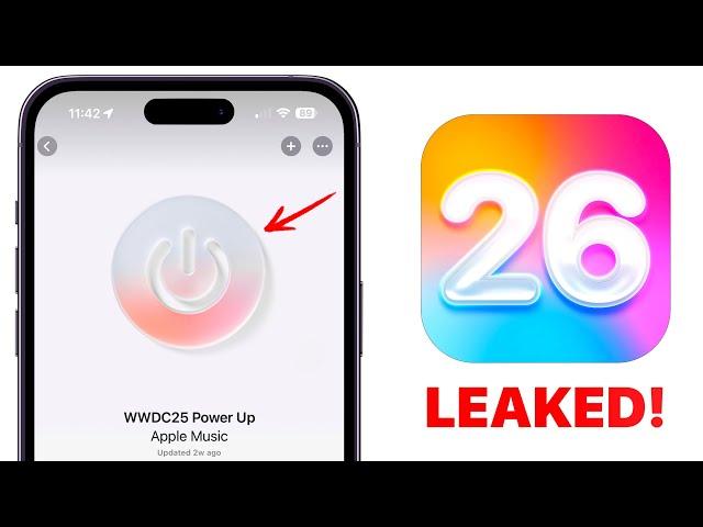 iOS 26 NEW Liquid Glass Design LEAKED + How To install iOS 26 Beta 1