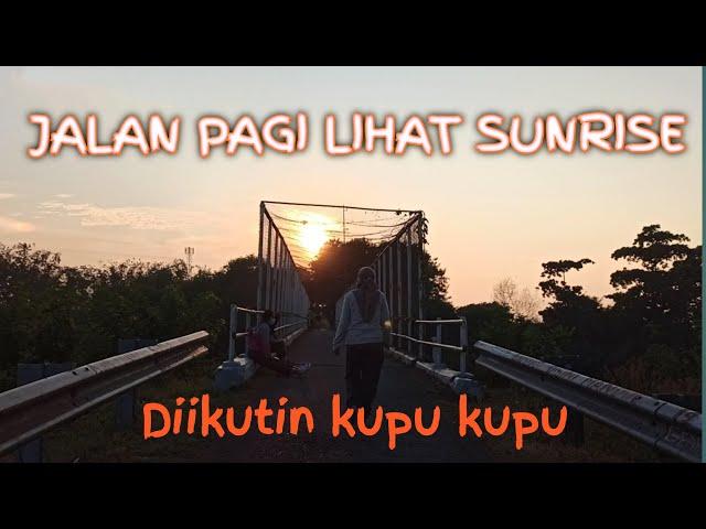 Jalan Pagi Dengan Kupu kupu | Jalan Sehat | Olah Raga Pagi