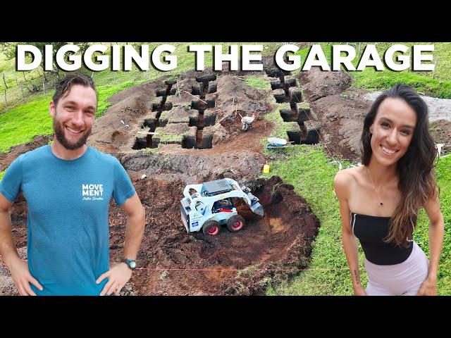 DIGGING OUR UNDERGROUND GARAGE