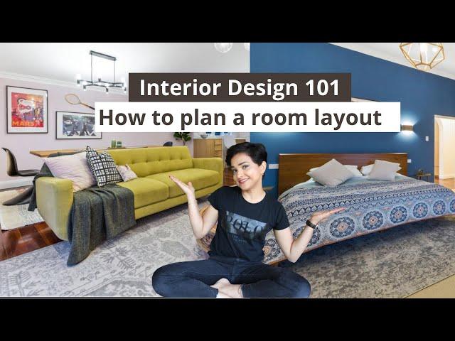How to plan a room layout like a professional | interior design 101