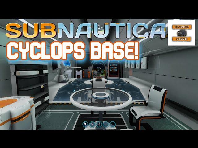 Subnautica-  How to use the Cyclops as a base!