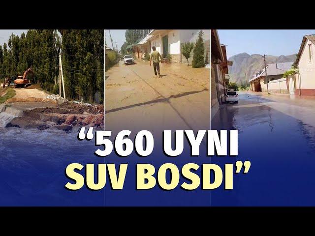 Andijonda suv toshqini sodir bo‘ldi