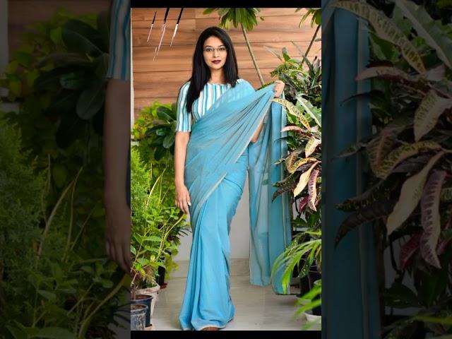 Stylish Office Wear Saree Looks #officewearsarees #formal #sareedraping #shorts #yt #fashionhaul93