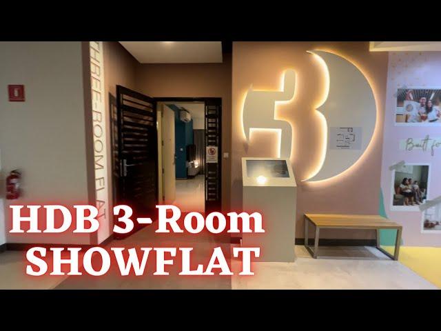 HDB BTO 3-Room Flat 66sqm | Showflat |  Singapore