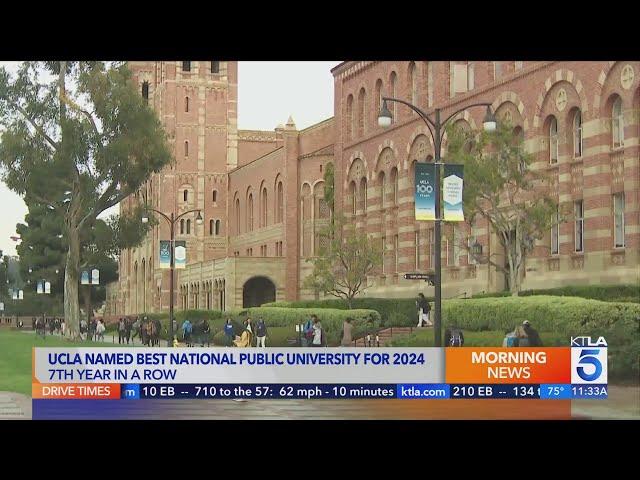 UCLA tops list of the nation's best public schools, again