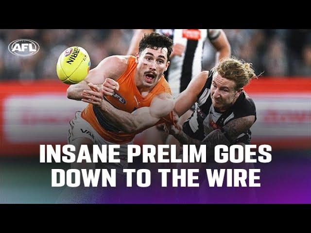 Last Two Minutes | Collingwood v GWS Giants | Preliminary Final, 2023 | AFL