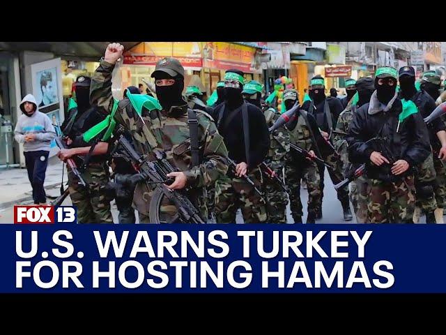 U.S. warns Turkey for hosting Hamas leadership | FOX 13 Seattle