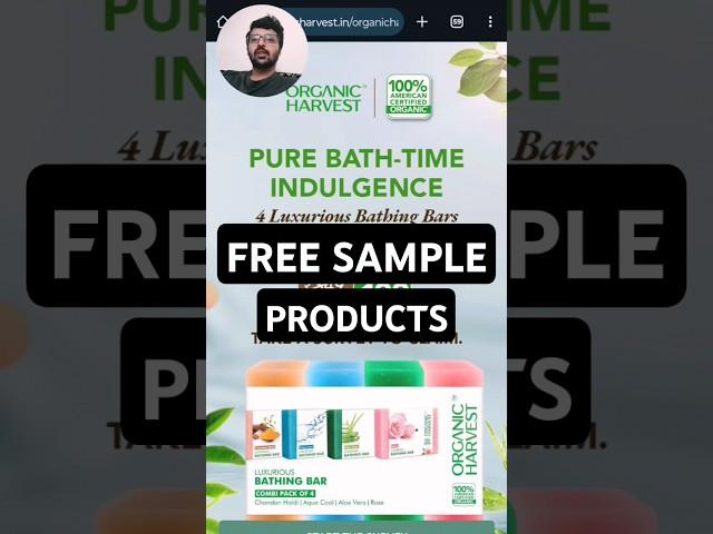 100% New Free sample || Free sample products || Free shopping loot