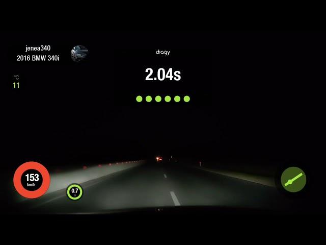 BMW 340i 900hp Brutal acceleration