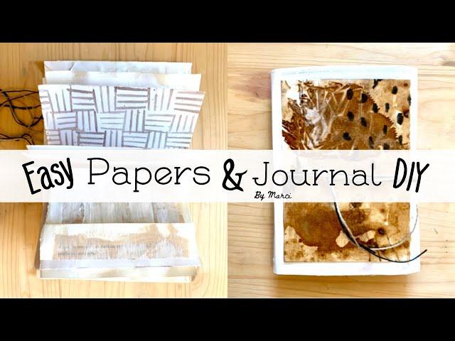 How to make a journal for beginners. DIY art journal