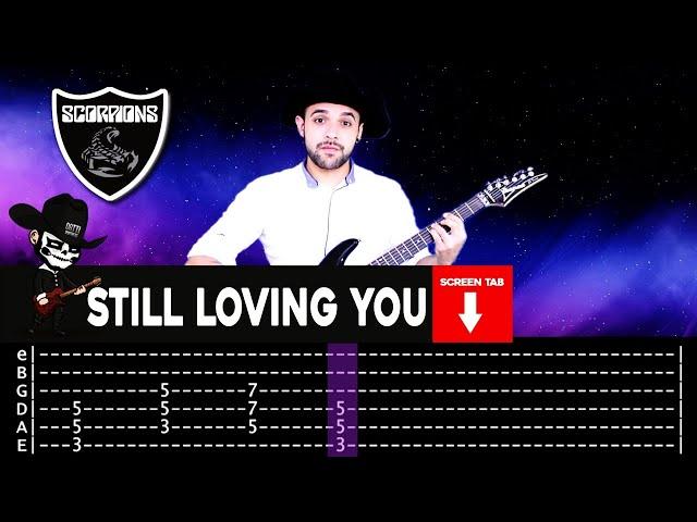 【SCORPIONS】[ Still Loving You ] cover by Masuka | LESSON | GUITAR TAB