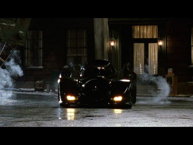 Oswald takes control Batmobile | Batman Returns