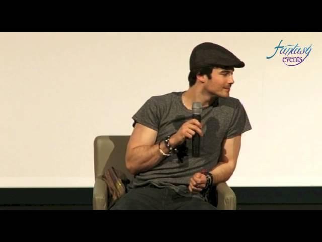 LOVE AND BLOOD ITACON ITALY - Ian Somerhalder Full Panel HD