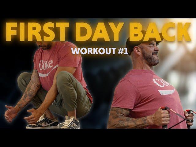 Ex Pro Bodybuilder Tries To Build 25 LB of Muscle As Fast Possible - Adam Schafer - Workout #1