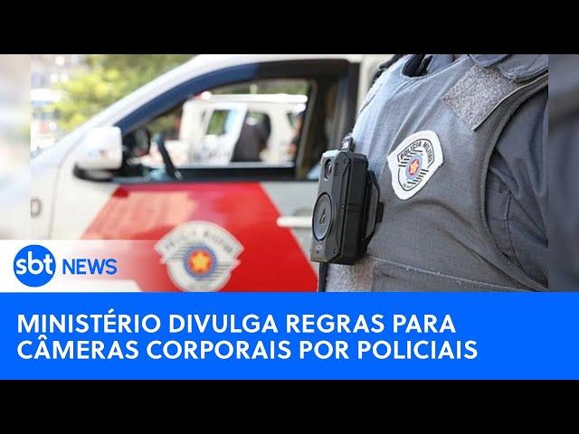 Giro News: Ministério divulga regras para câmeras corporais por policiais