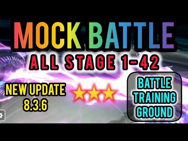 Mock Battle Summoners War All Stage 1-42 Updated 8.3.6 Battle Training Ground