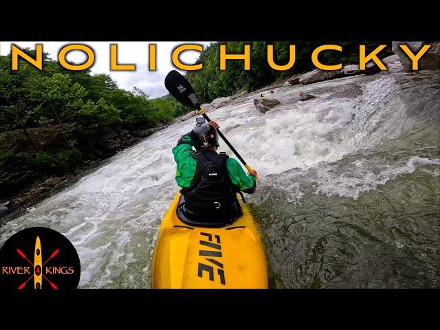 Nolichucky Gorge Kayaking 1800 cfs //   Poplar to Blue Ridge Paddling