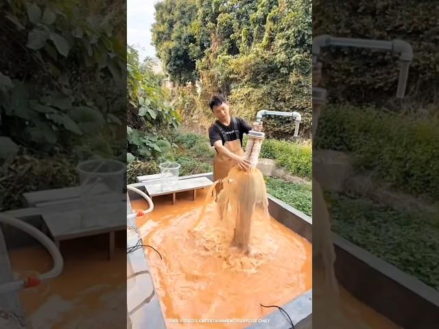 Dad’s Magic Water Cleaning Machine! ️ Safe to Drink! #shorts #ytshorts #funny