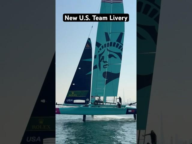 First look at the new U.S. SailGP Team Livery 