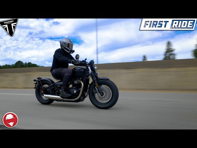 2024 Triumph Bonneville Bobber | First Ride