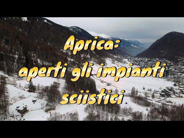 Aprica - Partita la stagione sciistica