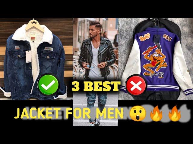 || 3 Best Jackets for winter in men's and boys  || fashion boi