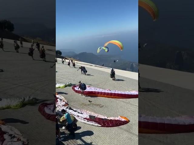 Paragliding accident in Ölüdeniz