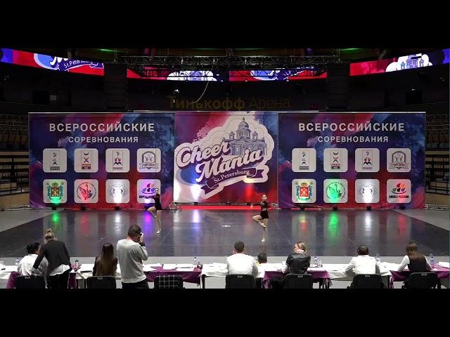 Cheerleading. Jazz.Чир спорт. ВРС 2019 ЧИР-ДЖАЗ-ДВОЙКА  Crystal Grace.