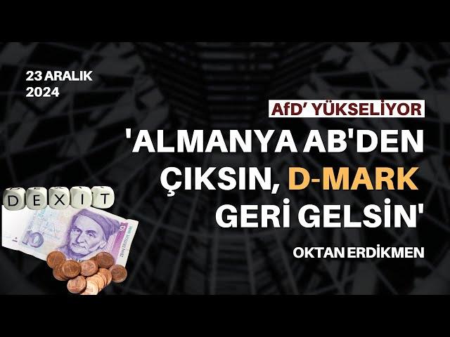 AfD lideri anketlerde birinci - 23 Aralık 2024 Oktan Erdikmen