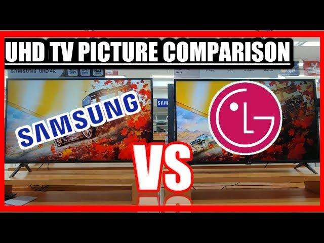 UM7300 vs RU7100 - UHD TV Picture Quality Comparison