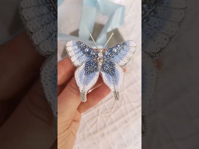 Брошь "Бабочка" #брошь #brooch #брошьбабочка #butterfly #broochbutterfly