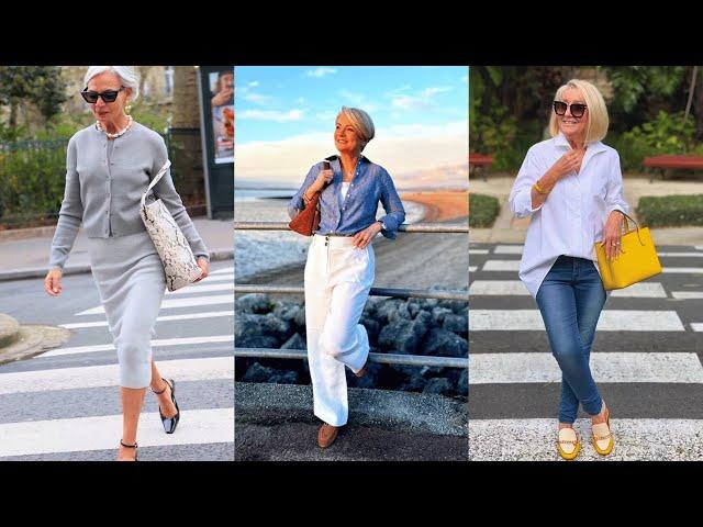 How to be chic without heels | The 6 best fashion tips for women over 60 | Comfort and style tips.