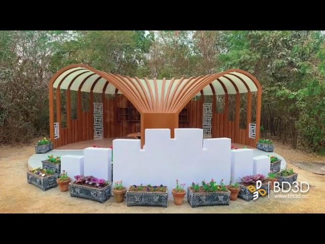 Library from idea to execution by BD3D. for RDA
