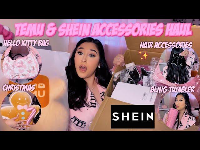 TEMU & SHEIN ACCESSORIES HAUL 2023 | (clothing, purses, nails, hair accessories, jewelry, & more!)