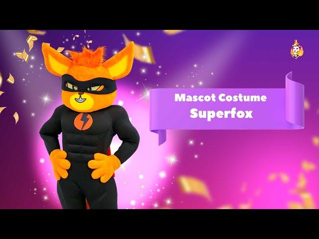 Superfox Mascot Costume