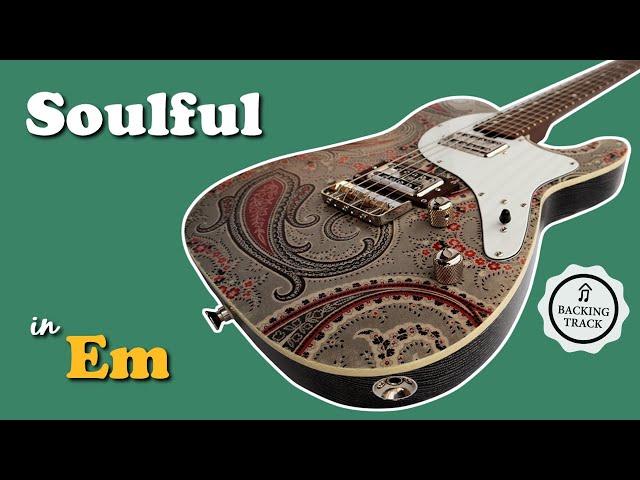 Mellow Vibes: Soulful Backing Track in E Minor