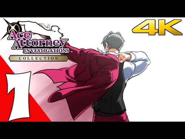 Ace Attorney Investigations Collection Walkthrough Gameplay Part 1 - No Commentary (PC)