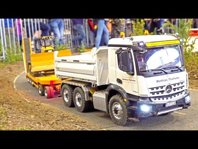 MINDBLOWING RC TRUCK ACTION I BIG RC MEETING I RC CONSTRUCTION-SITE I RC SNOW MACHINES I