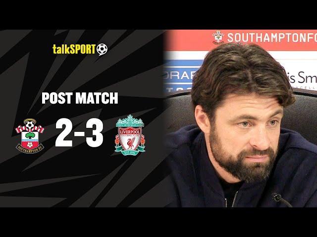 "We Should've Had A PENALTY!" Russell Martin ASSESSES Southampton's Loss To Liverpool!