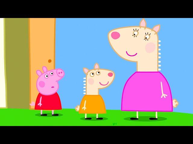 Lotte Llama's First Day At Playgroup  | Peppa Pig Official Full Episodes