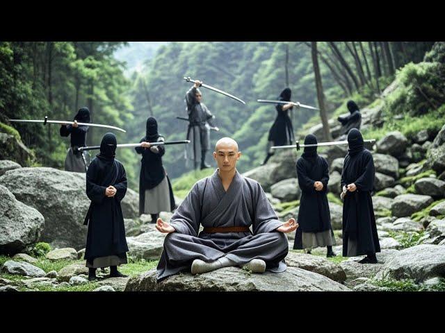 Kung Fu Movie:Young monk masters unbeatable skills and becomes the world's NO.1 martial arts master!