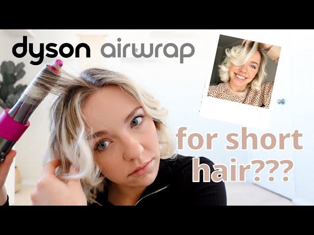 Is The Dyson Air Wrap Worth It For Short Hair?? Review + Tutorial