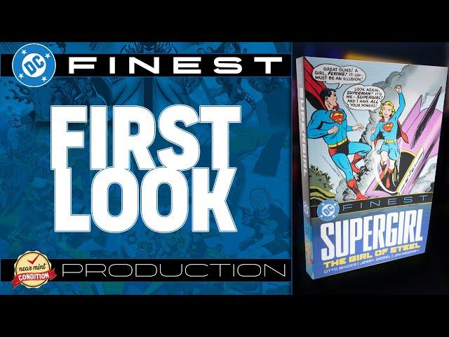 DC Finest: Supergirl: The Girl of Steel First Look | Origins | Legion of Super-Heroes | Jim Mooney