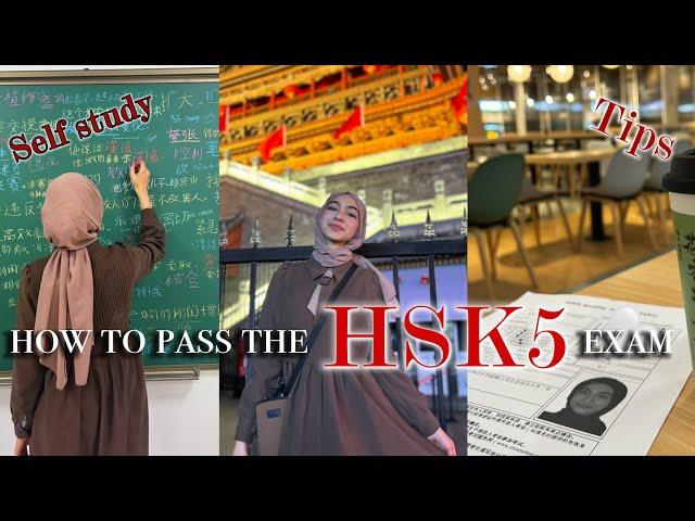 I passed the HSK5 exam with ONLY 5 weeks of studying| Study and exam tips