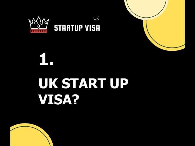 01. What is UK Startup Visa