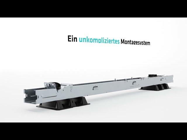 Blubase - Connect | Montagesystem für Flachdächer | Horizontal - Vertikal - Ost-West