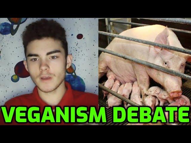 Vegan vs Meat Eater DEBATE / Ethan Bishop vs. Denise