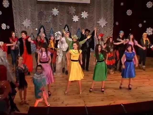 Падают снежинки.wmv
